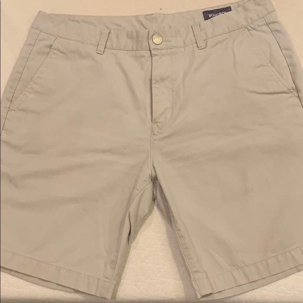Khaki men’s shorts